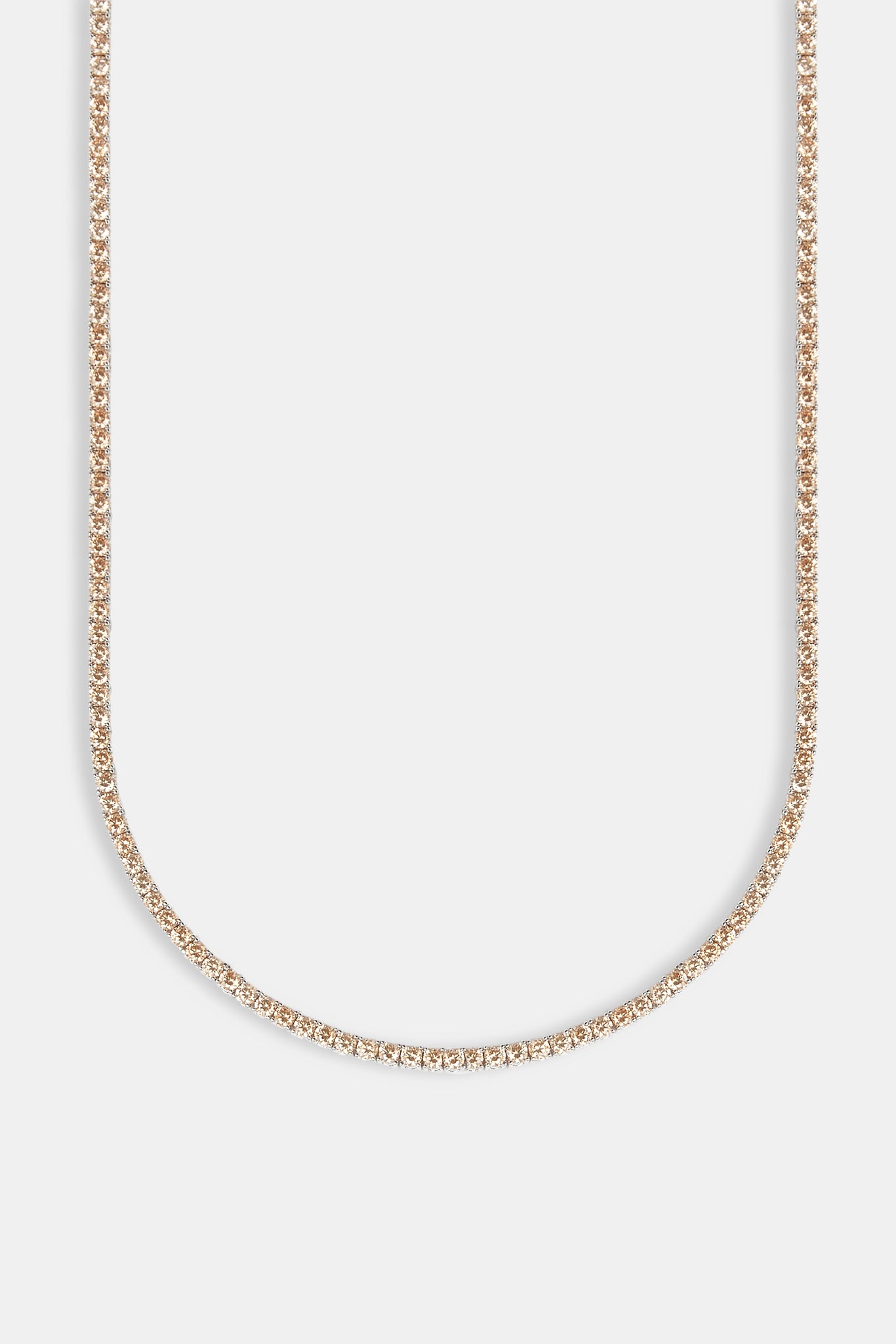 Champagne Tennis Chain - 3mm